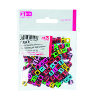 Würfel Zahlen, mit Loch Kunststoff, bunt, 180 Stk.