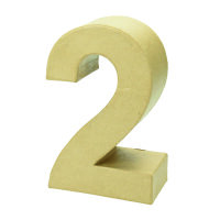 Zahl, - 2 - H 17,5 x B 11,5 x T 5,5 cm