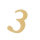 Zahl, - 3 -, 10 St.