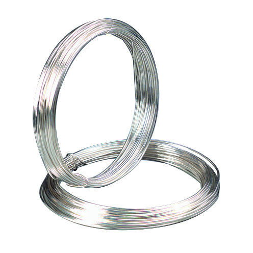 Kupferdraht,  versilbert, 0,60 mm 10 m