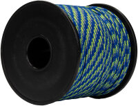 Paracord Farbmix blau hellgrün weiß  Ro