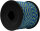 Paracord, Farbmix, blau hellgrün weiß  2 mm x 50 m