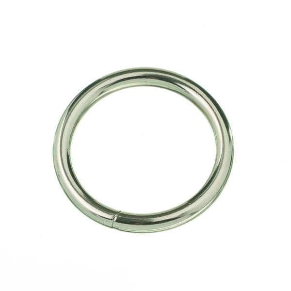 Ring, geschweißt, vernickelt,  St