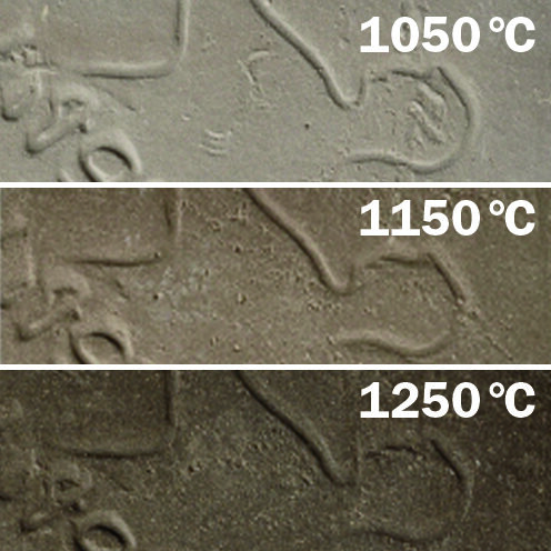 Aufbauton Steinzeug, 25%schamottiert 1000 - 1300 °C, anthrazit,  kg