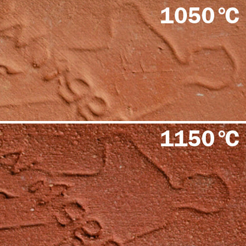Aufbauton Steinzeug, 25%schamottiert 1000 - 1200 °C, rot,  kg