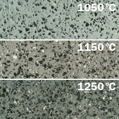 Aufbau- / Effektton Steinzeug, 25%schamottiert 1000-1200°C, anthrazit schwarz,  kg