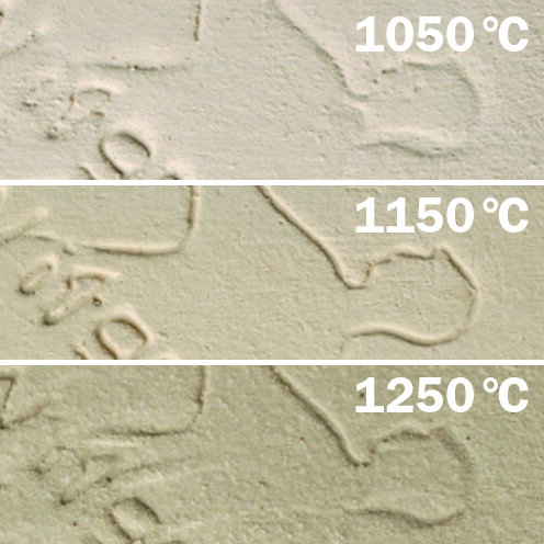 Aufbau-/ Skulpturton Steinzeug, 60%schamottiert 1000 - 1300 °C, weiß,  kg