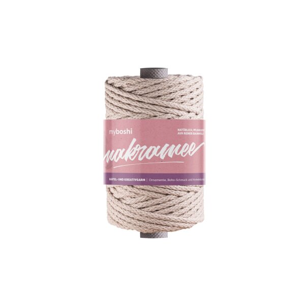 Makramee geflochten nude 4 mm 50 m 390 g