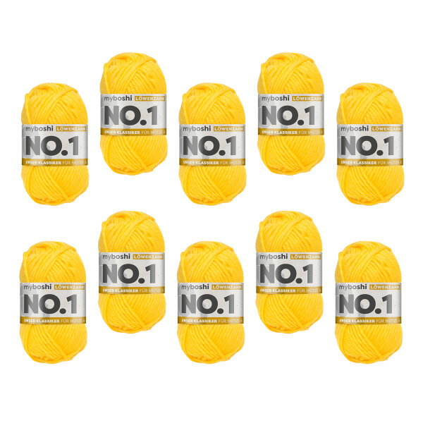 myboshi No.1 -VE 10 Knäuel- Löwenzahn