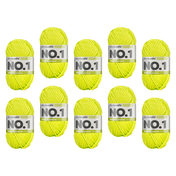 myboshi No.1 -VE 10 Knäuel- Avocado