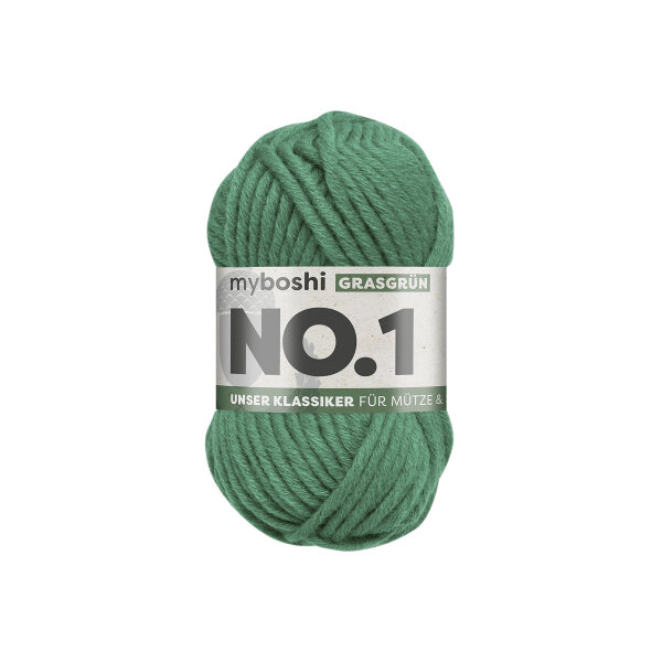 myboshi No.1 -Einzelknäuel- Grasgrün