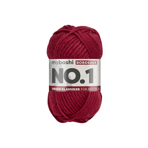myboshi No.1 -Einzelknäuel- Bordeaux