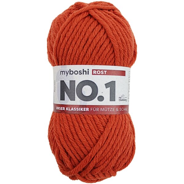 myboshi No.1 -Einzelknäuel- Rost