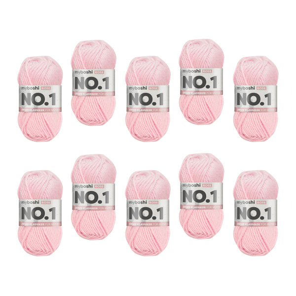 myboshi No.1 -VE 10 Knäuel- Rose