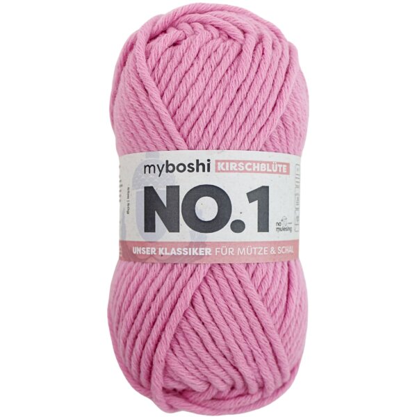 myboshi No.1 -Einzelknäuel- Kirschblüte