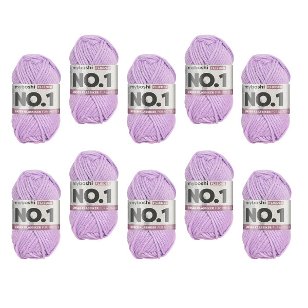 myboshi No.1 -VE 10 Knäuel- Flieder