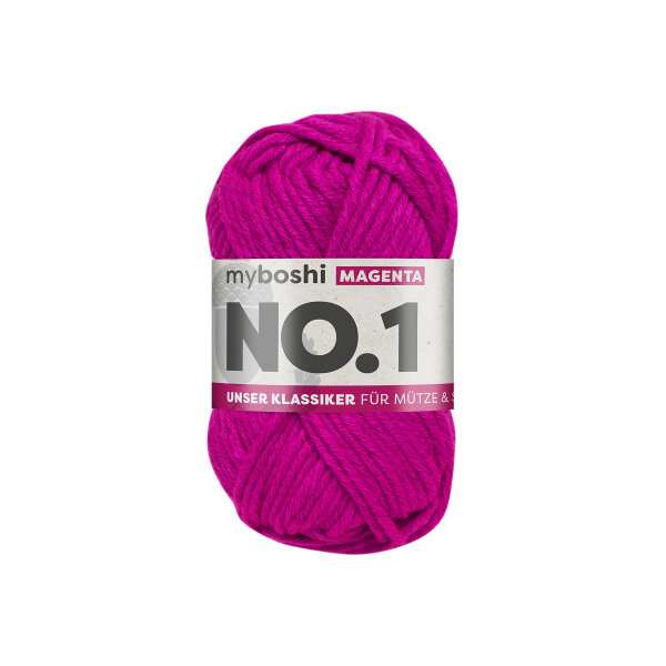 myboshi No.1 -Einzelknäuel- Magenta