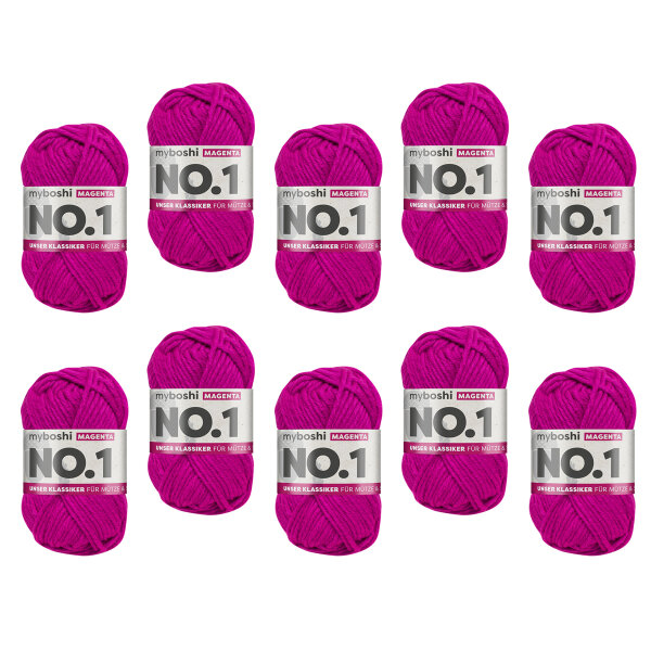 myboshi No.1 -VE 10 Knäuel- Magenta