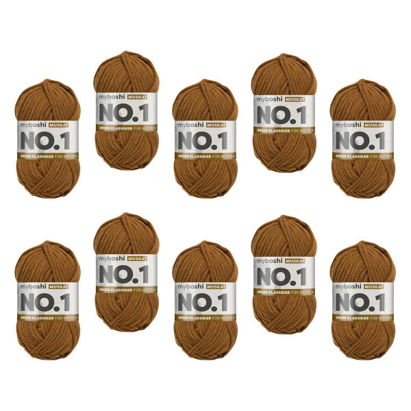 myboshi No.1 -VE 10 Knäuel- Muskat