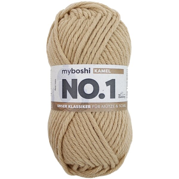 myboshi No.1 -Einzelknäuel- Kamel