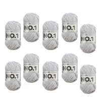 myboshi No.1 -VE 10 Knäuel- Silber