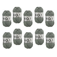 myboshi No.1 -VE 10 Knäuel- Titangrau