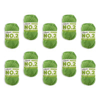 myboshi No.2 -VE 10 Knäuel- Limettengrün