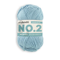 myboshi No.2 -Einzelknäuel- Himmelblau