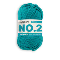 myboshi No.2 -Einzelknäuel- Türkis
