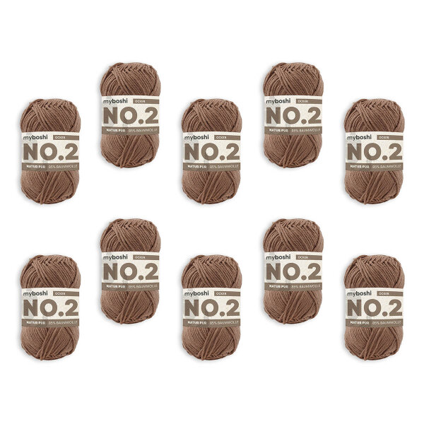 myboshi No.2 -VE 10 Knäuel- Ocker