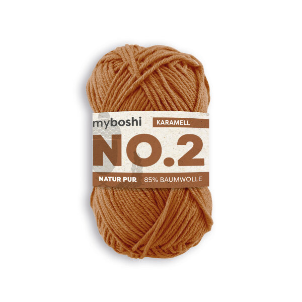myboshi No.2 -Einzelknäuel- Karamell