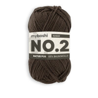 myboshi No.2 -Einzelknäuel- Kakao