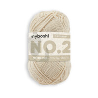 myboshi No.2 -Einzelknäuel- Elfenbein