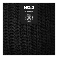 myboshi No.2 -Einzelknäuel- Schwarz