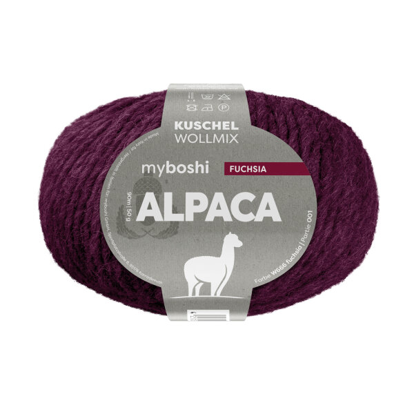 myboshi Alpaca Fuchsia