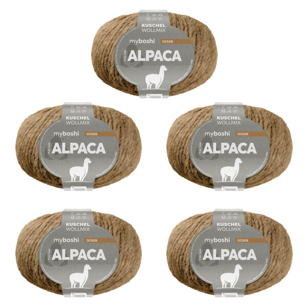 myboshi Alpaca - VE 5 Knäuel  Ocker