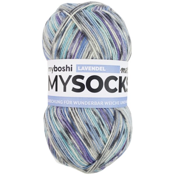 myboshi mysocks Merino Lavendel