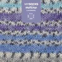 myboshi mysocks Merino Lavendel