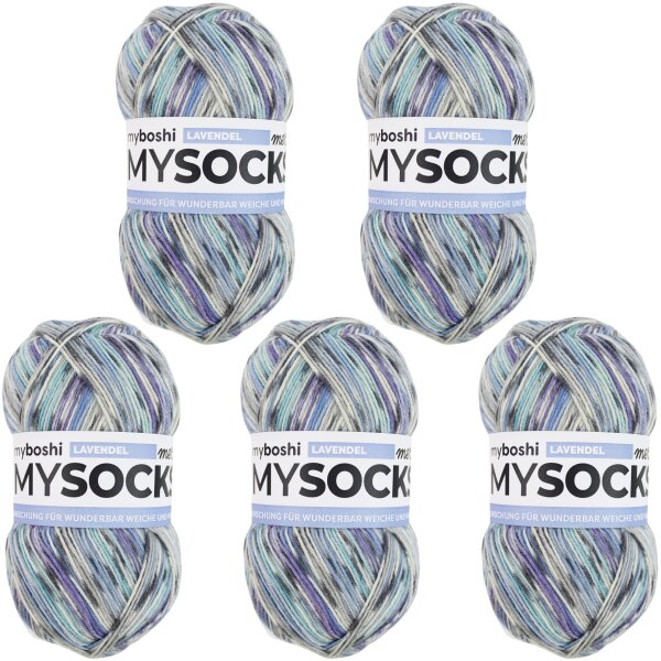 myboshi mysocks Merino VE=500g Lavendel