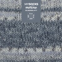 myboshi mysocks Merino VE=500g Silberblatt
