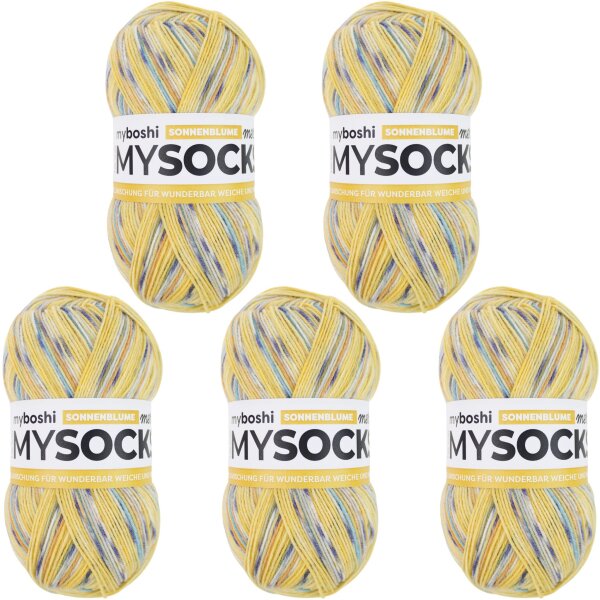 myboshi mysocks Merino VE=500g Sonnenblume