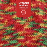 myboshi mysocks Merino VE=500g Mohnblume