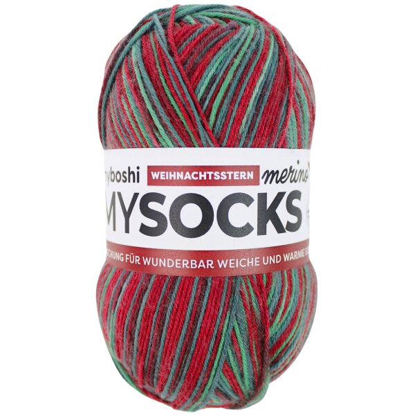 myboshi mysocks Merino Weihnachtsstern