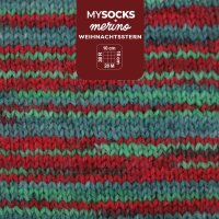 myboshi mysocks Merino VE=500g Weihnachtsstern