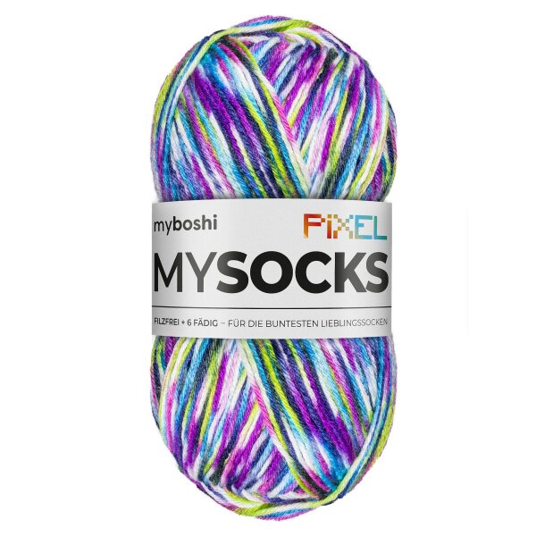myboshi mysocks Pixel Dotty