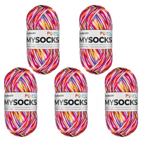 myboshi mysocks Pixel -VE 5 Knäuel- Nova