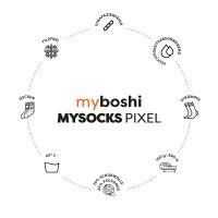 myboshi mysocks Pixel -VE 5 Knäuel- Nova