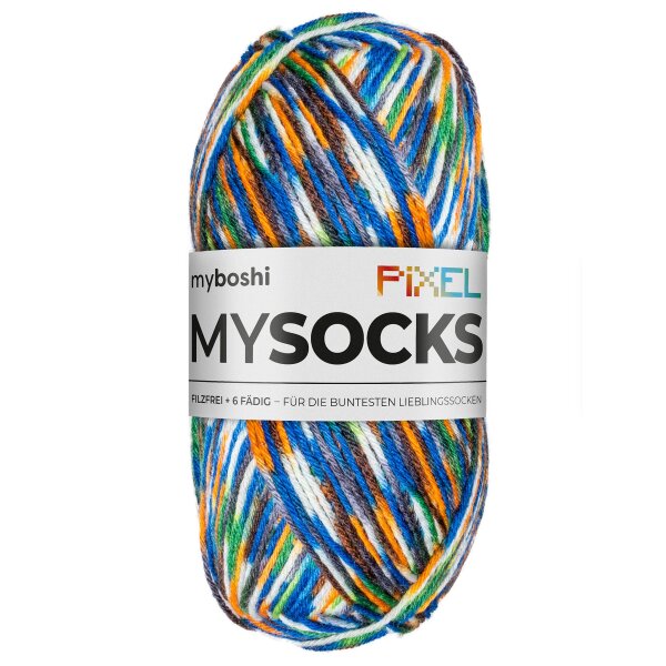 myboshi mysocks Pixel -VE 5 Knäuel- Booker
