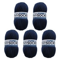 myboshi mysocks Uni VE 5 Knäuel Marine