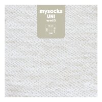 myboshi mysocks Uni Einzelknäuel Weiß
